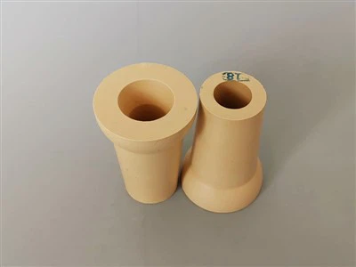 Inserto de cerámica de circonio para boquilla de artesa